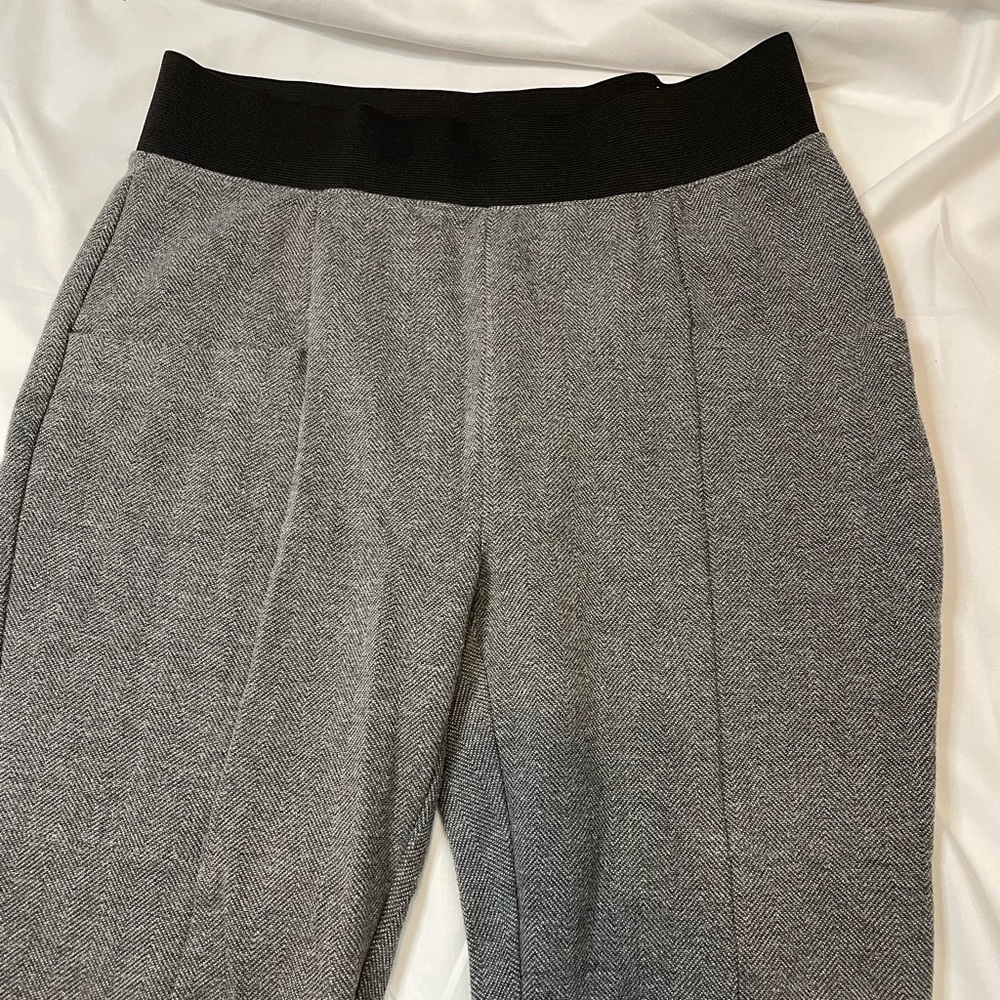 Banana Republic factory size medium gray skinny work pants - Picture 2 of 14
